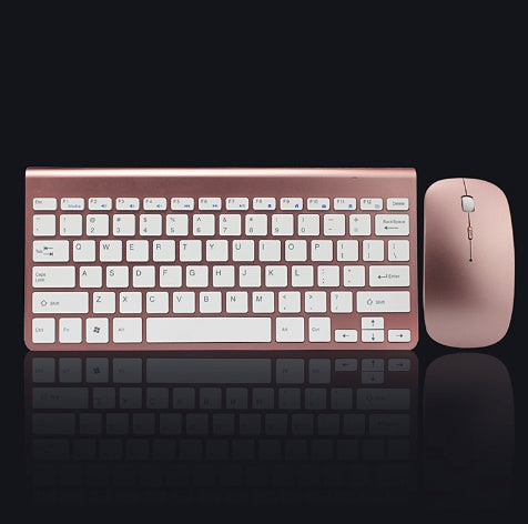 2.4G Wireless Keyboard And Mouse Protable Mini Keyboard Mouse Combo Set For Notebook Laptop Mac Desktop PC Computer Smart TV PS4