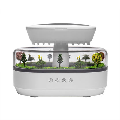 Micro Landscape Aroma Diffuser Household Bedroom Raindrop Humidifier